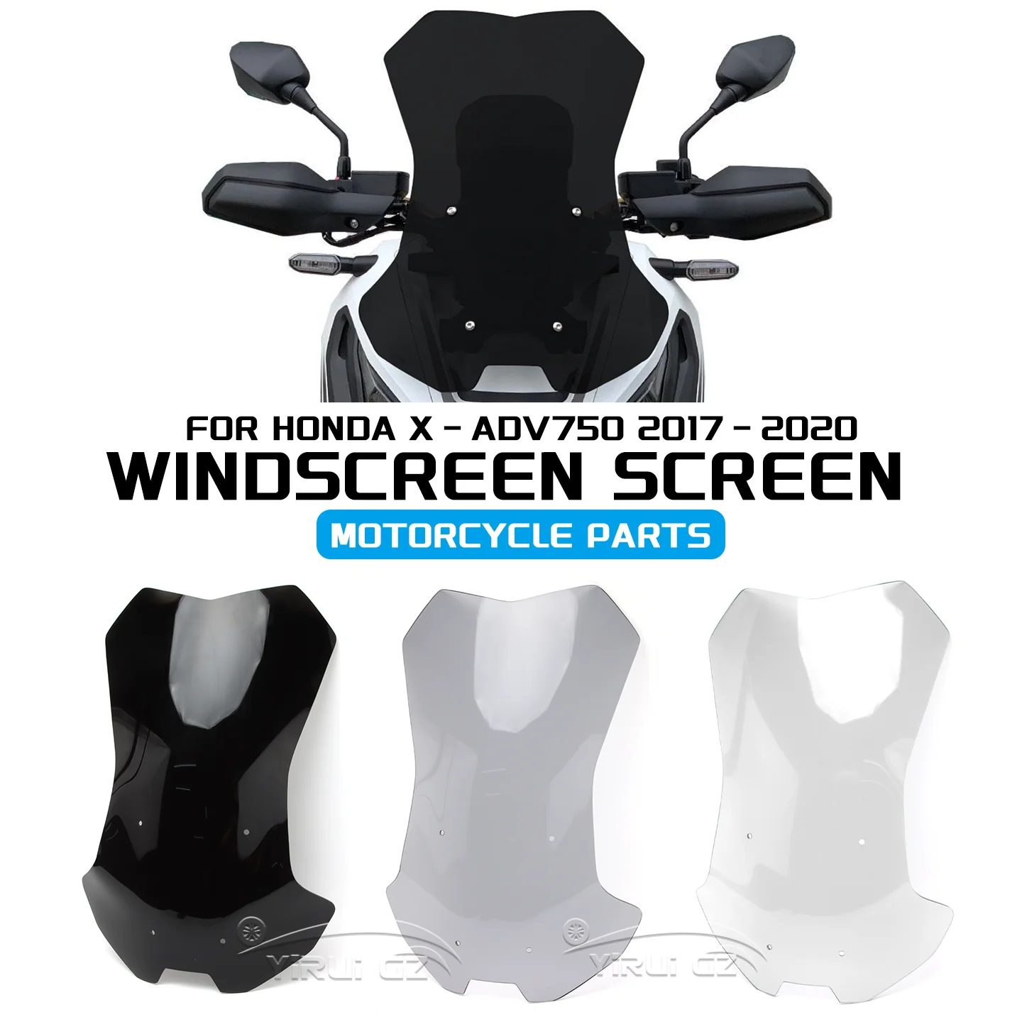 

Обтекатель ветрового дефлектора для мотоцикла HONDA X-ADV750, расширенное лобовое стекло X-ADV750 X ADV750 2017-2018 2019 2020