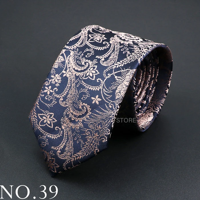 Neue Design Hochzeit Männer Krawatte Grau Braun Grün Paisley Blume Krawatten Männer Business Dropshipping Bräutigam Kragen Zubehör Geschenk – Detail 39