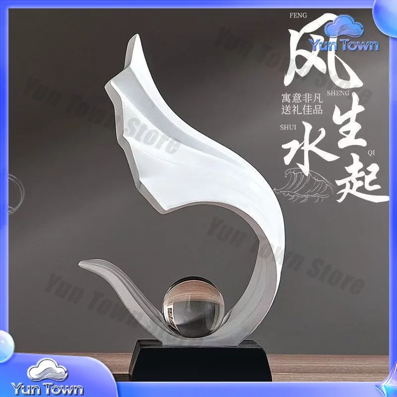 Light luxury high-end wine cabinet Modern ornament TV cabinet Entrance Office decoration Fengshengshui home living room senior