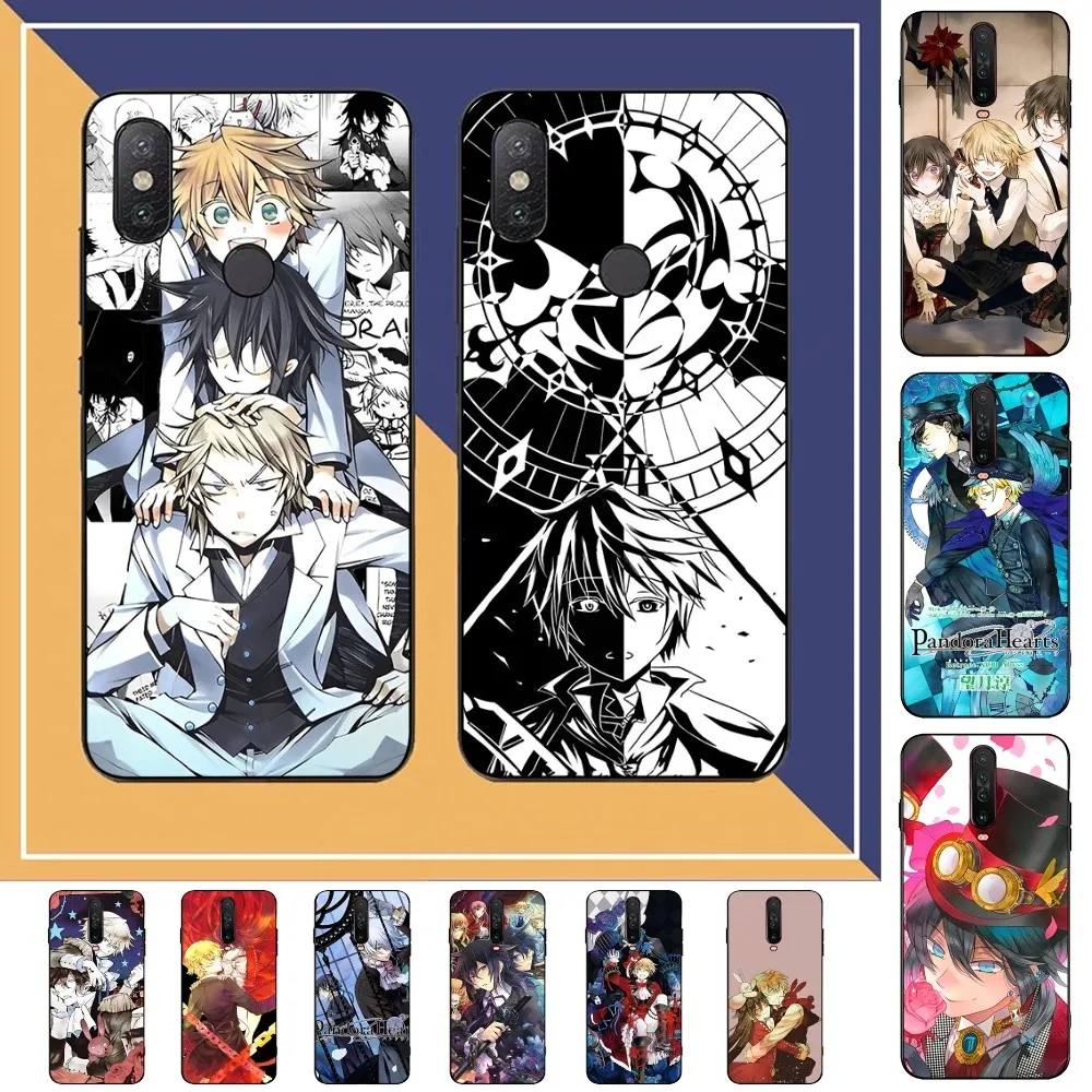 

Comic Cartoon Pandora Hearts Phone Case For Redmi Note 4 X 5 A 6 7 8 Pro T 9 Pro 9S 10 Pro 11 Pro 11S 11Epro PocoM3pro