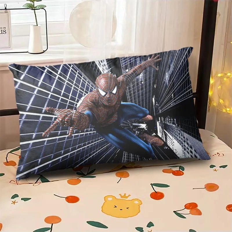 Superhero Spiderman printed pillowcase home bedroom room decoration bed Sleeping pillowcase sofa cushion cover 40x60 50x70cm