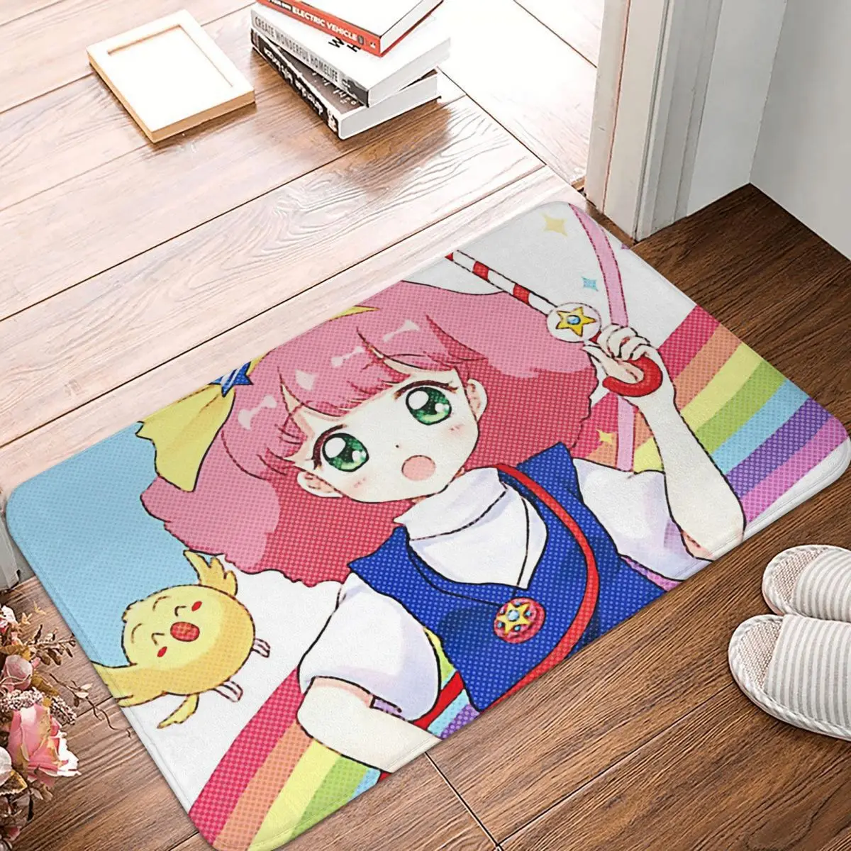 Creamy Mami Cartoon Bedroom Mat Magical Princess Gigi Doormat Kitchen Carpet Balcony Rug Home Decor