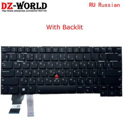 러시아 러시아어 백라이트 키보드, 레노버 씽크패드 T14s Gen2 P1 X1 익스트림 Gen4 Gen5 SN21A22129 SN21A22055 SN21A22203 SN21A22277