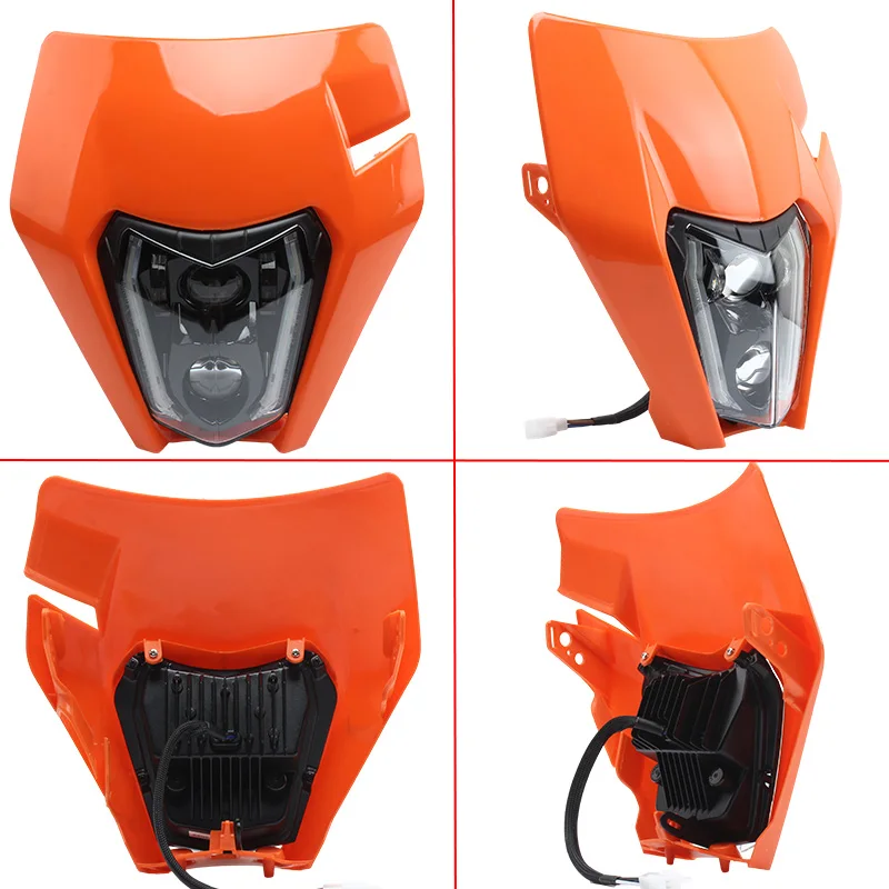 For KTM Led Headlight EXC Enduro Motorcycle Headlamp SX XC XCF SXF SMR SMC XCW EXCF Dirt Bike Motocross Modified Accessories