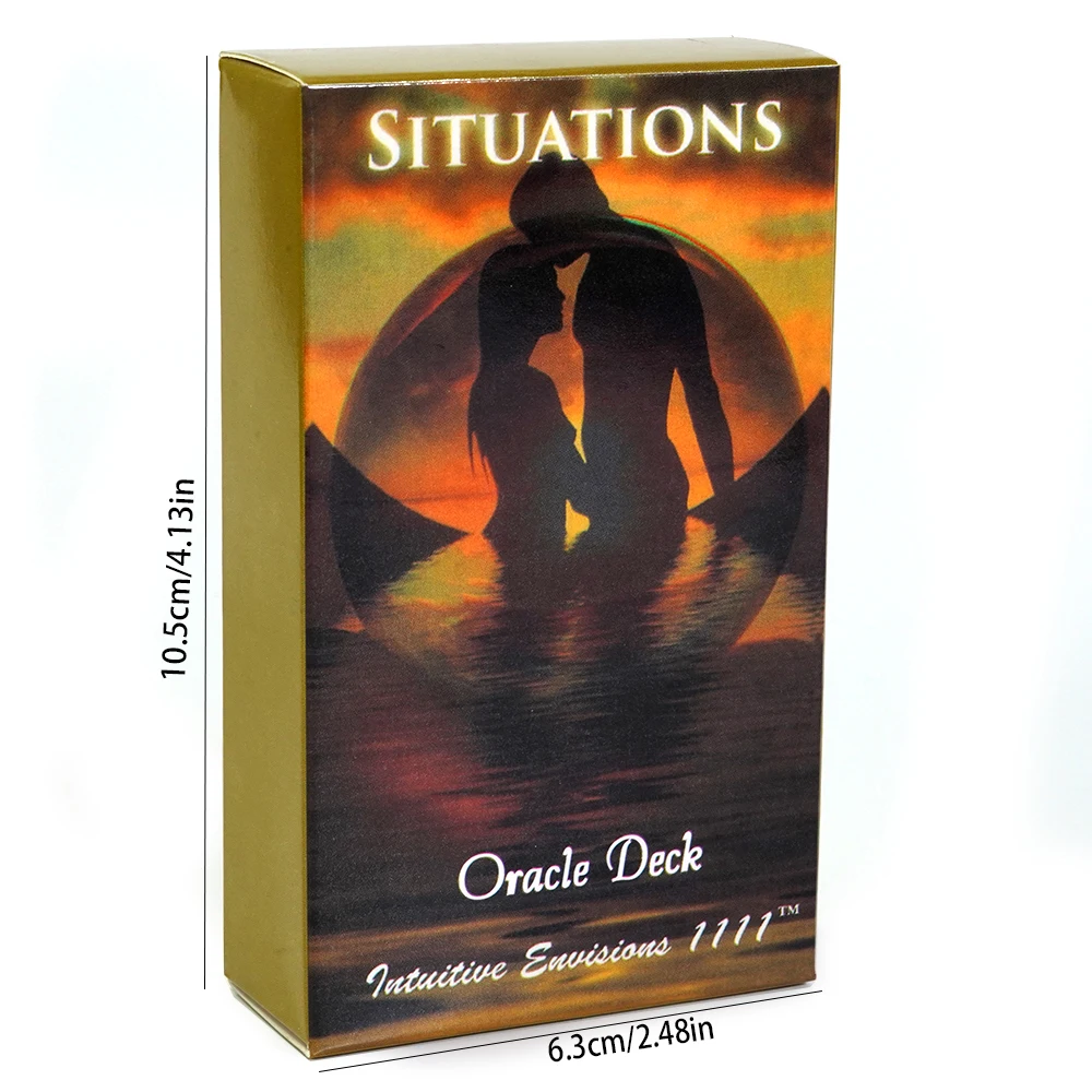 

Карточный игровой набор Situationns Oracle Destiny для гадания, вечеринки, сбора, бумажной карточной игры, настольной игры