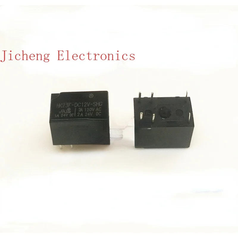 HK23F-DC3 5 12 24V-SHG Brand New Original Relay, One Open And  Close, 6-pin 2A