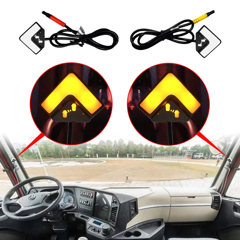 Blind spot monitor truck radar detector Lane Change Decision Aid System for vehicle