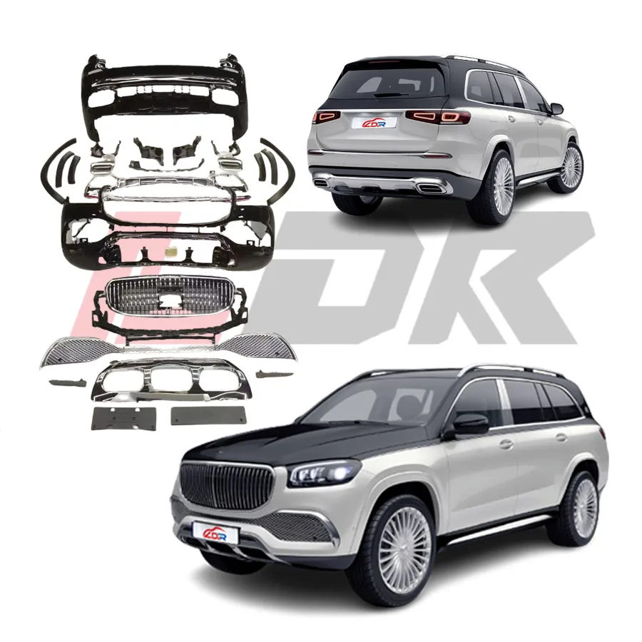

High Quality for GLS Class 2020-2024 X167 Upgrade to MBH Style Body Kit Car Bumpers Grille