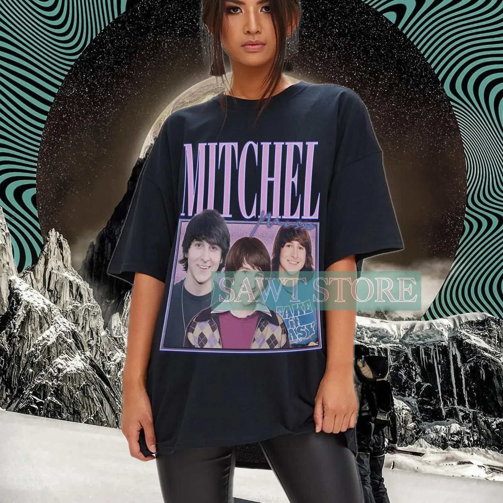 Mitchel Musso Homage SweaT T Shirt Vintage Retro Bootleg Merch vintage Washed Unisex Comfortable Versatile Stylish