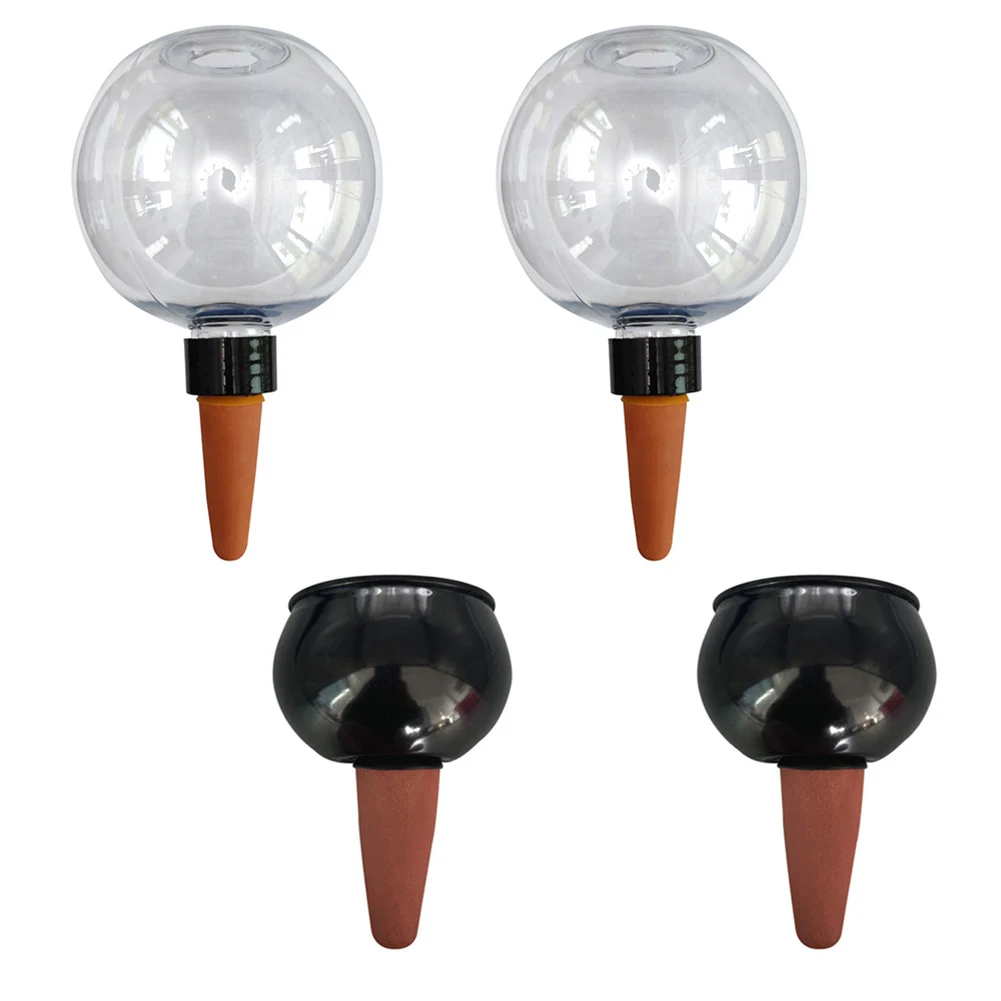 Indoor Plant Watering Globes with Automatic Slow Release Drip Irrigation to Deliver Controlled Water Flow and Support Growth