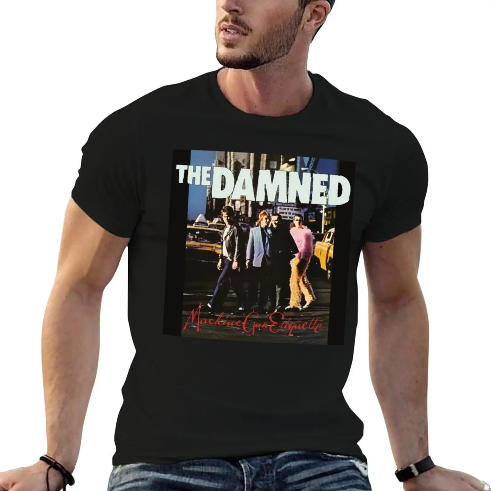 

The Damned machine T-Shirt anime tshirt funny t shirts dark humor T-Shirt