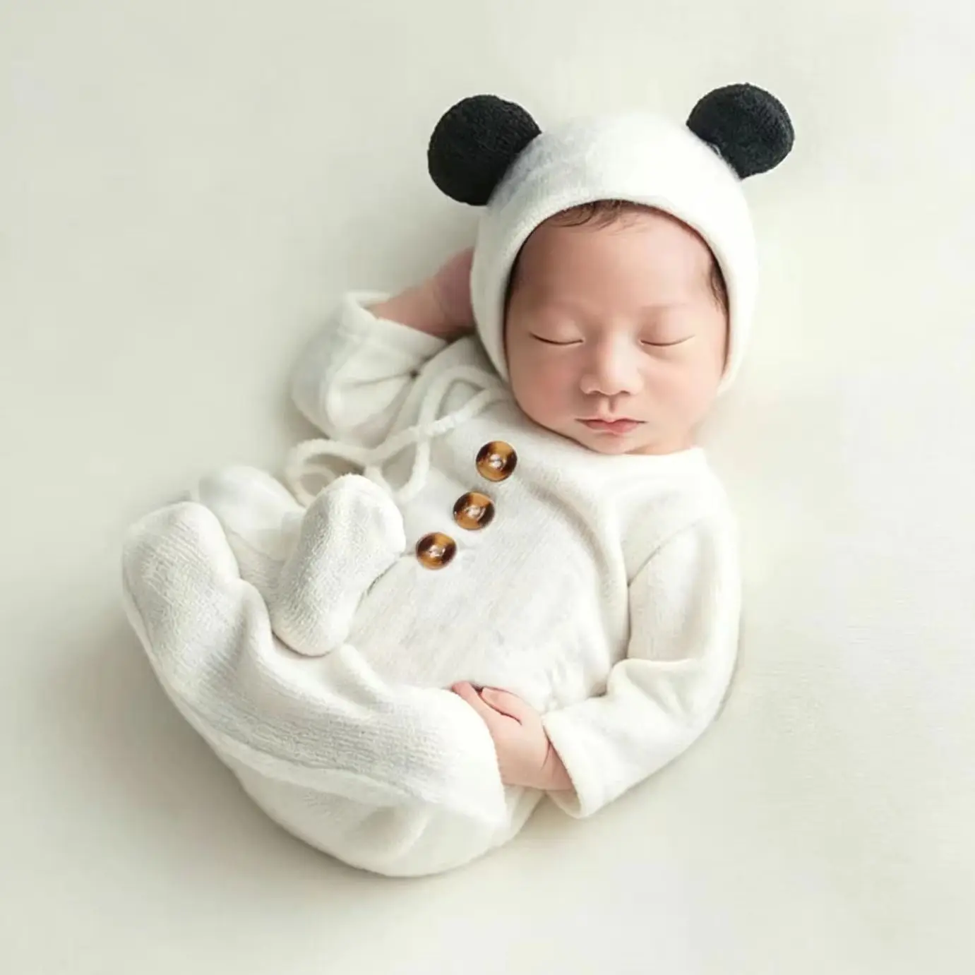 ylsteed-conjunto-de-fotografia-para-recem-nascido-menino-macacao-de-trico-com-pes-gorro-de-orelhas-de-panda-e-mini-boneco-panda-aderecos-para-fotos-de-bebes-hd