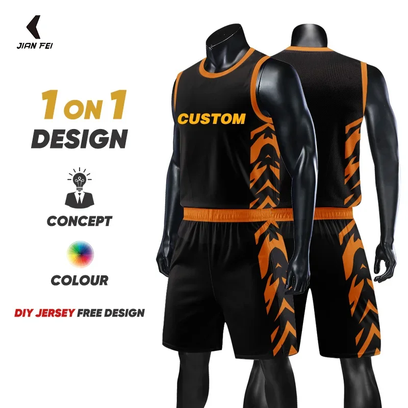 

Sublimation Cheap Basketaball Jersey With Name Numbers Customizable New Design Oversized Basketball Uniform Shirt For Men VL849