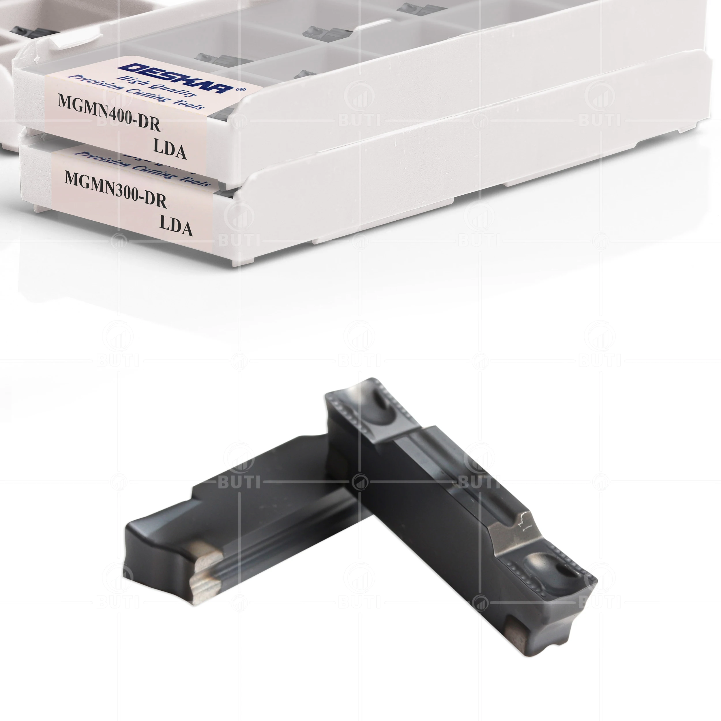 Imagem -03 - Deskar 100 Original Mgmn150 200 250 300 400 500-g -m -dr Lda Cnc Tornos Cortador de Corte Carbide Blade Slotting Tool Alta Qualidade