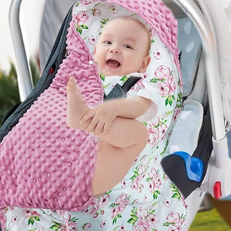 Coperta fasciante per bambini seggiolino auto coperta avvolgente per bambini coperta morbida per seggiolino auto per bambini