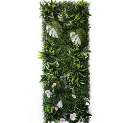 New Home Decoration Artificial Plant Wall Grass Panel Lawn Moss Mat Green Garden Wall Decoration Party Plant Grass Green Leaves