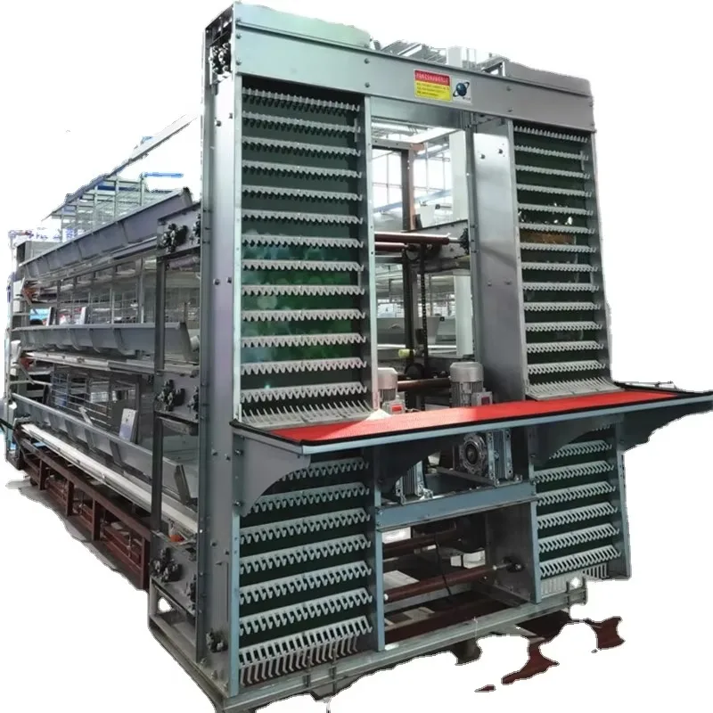 Automatic Poultry Husbandry Automated Chicken Egg Layer Equipment Home Animal Cages