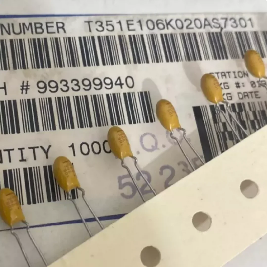 T251E106K020AS 10UF 20V KEMET tantalum capacitor 20V10UF 106 replaces 16V