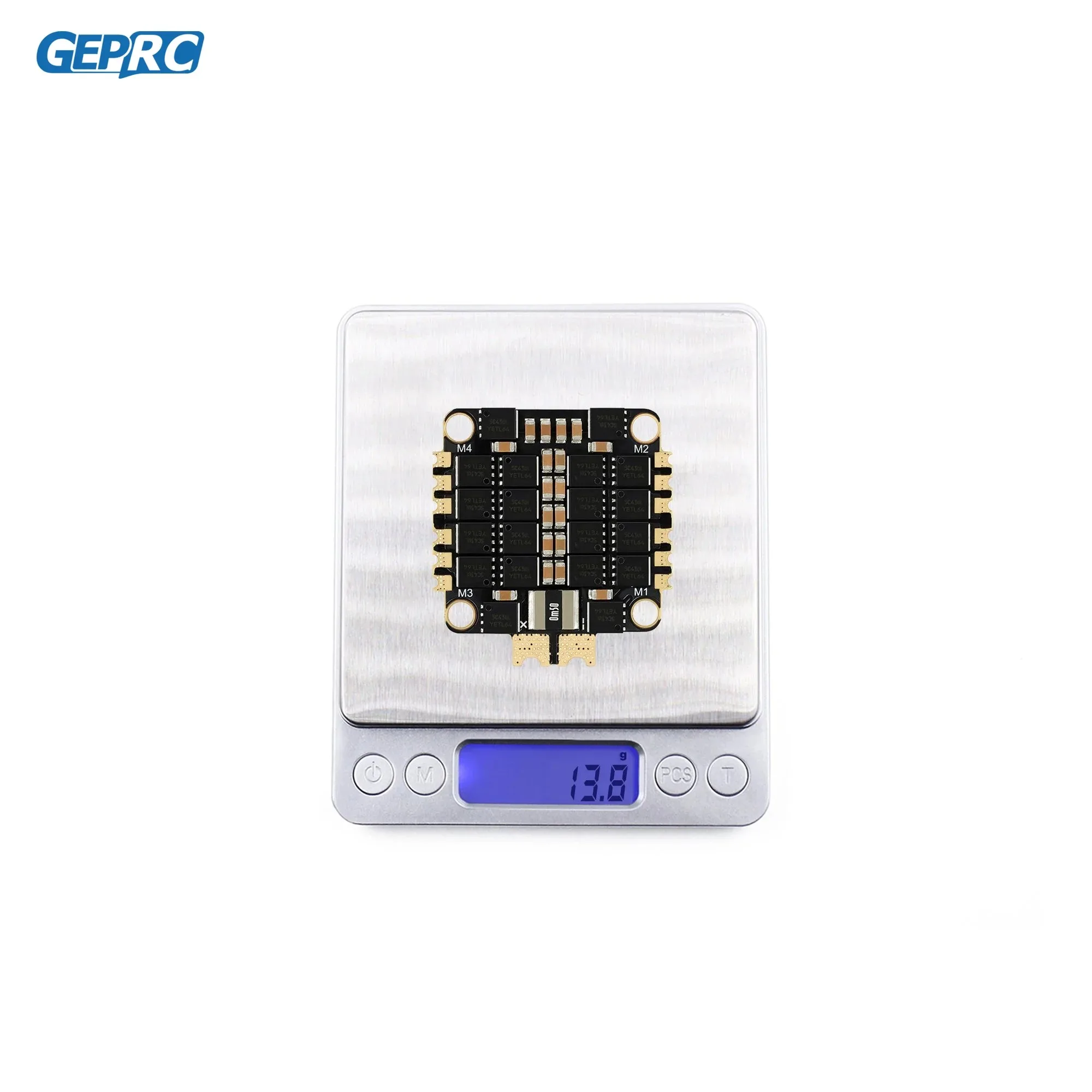

GEPRC GEP-BLS60A 4IN1 ESC - 60A Brushless Electronic Speed Controller, 2-6S LiPo, BLHELI_S, for FPV Racing Freestyle Drone Quadc