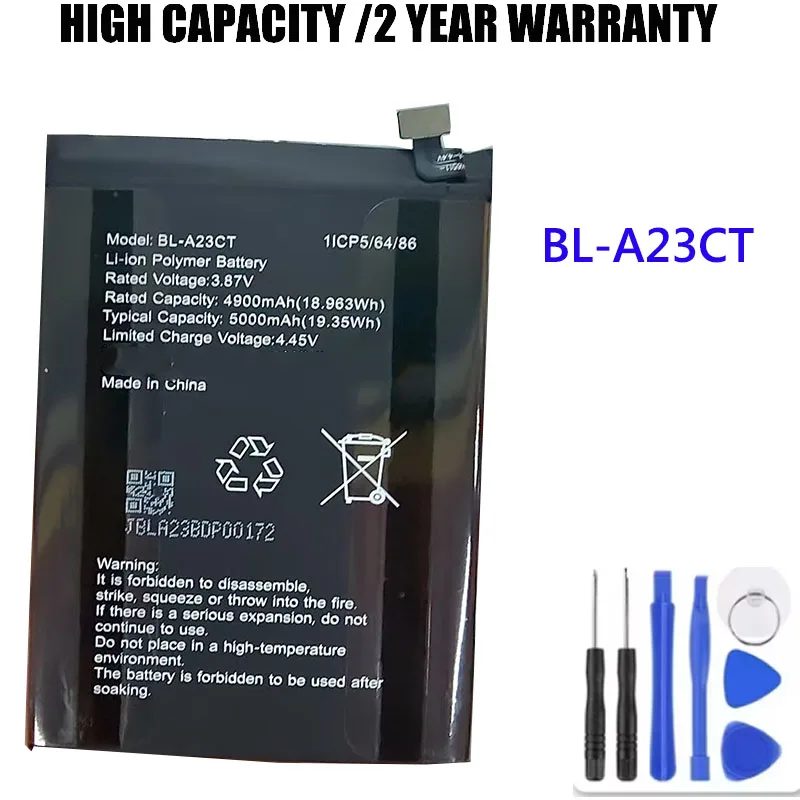 

Аккумулятор BL-A23CT 5000 мАч для мобильных аккумуляторов BL-A23CT
