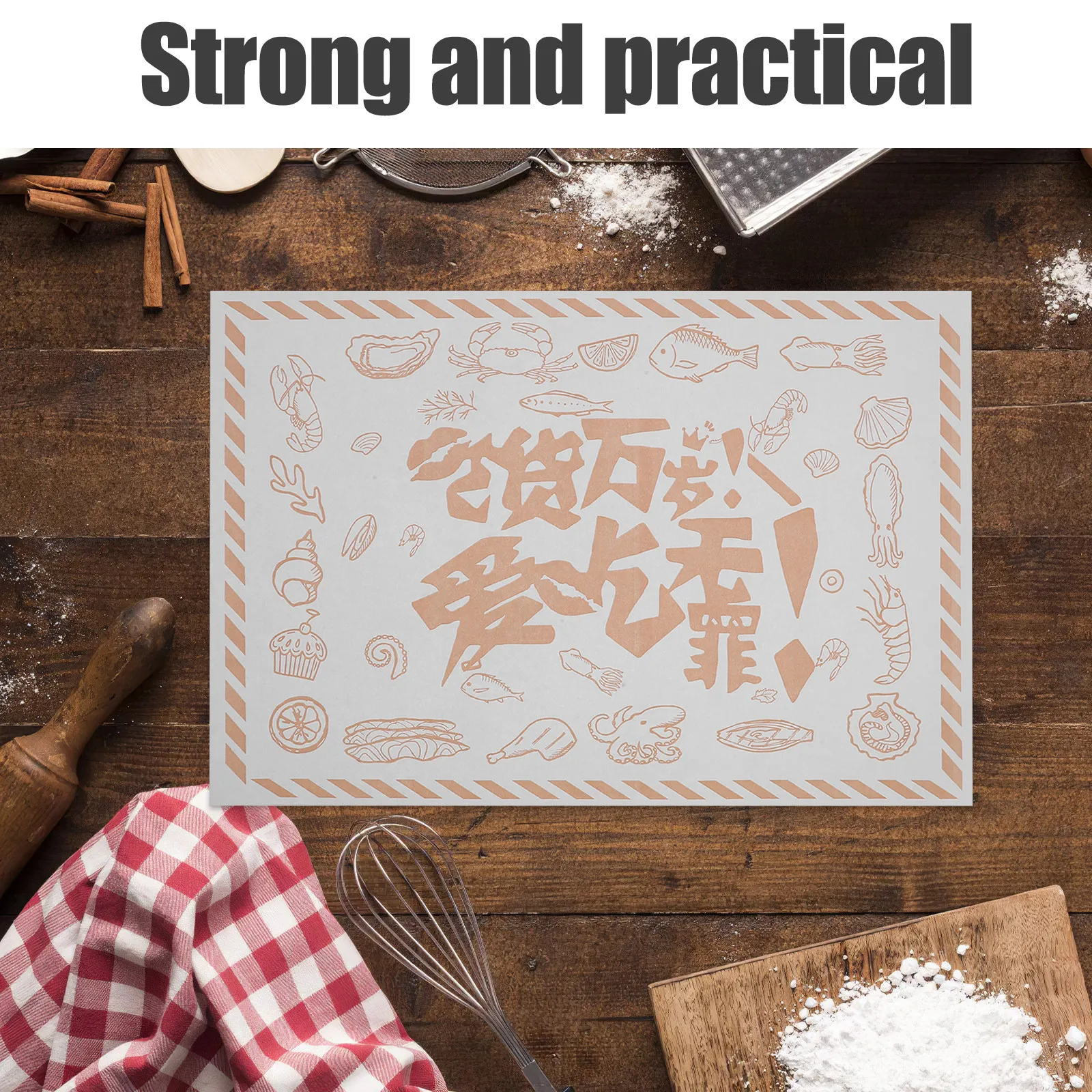 500개 식품 등급 방수 종이 베이킹 시트 논스틱 오븐 - Kitchen Grade Baking Sheet 리뷰 및 가격