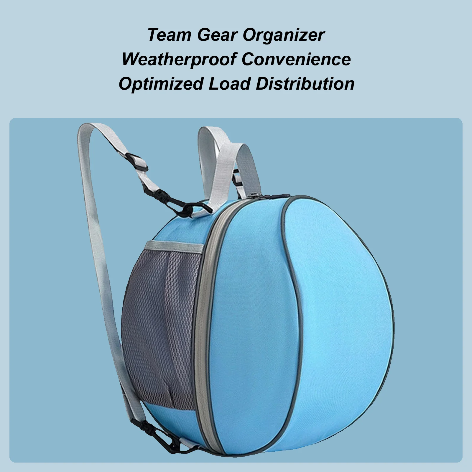 

Basketball Backpack Large Capacity Lightweight Waterproof Soccer Bag Equipment Backpack For Daily Travel School Competition