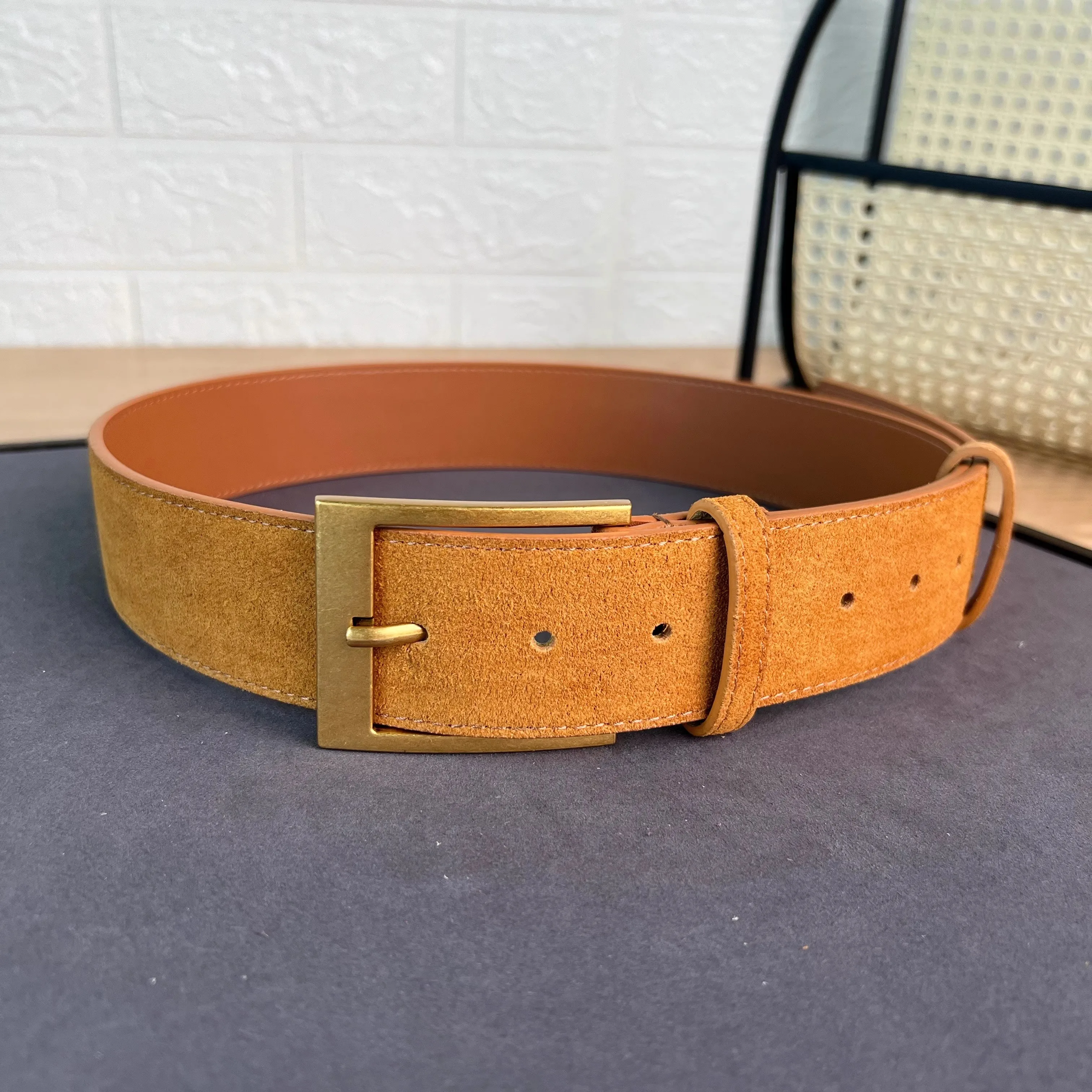 ผู้หญิงวินเทจหนังนิ่มเทียมหนังแท้รัดตัวหญิงคัมเมอร์บันด์โค้ตเข็มขัดชุดตกแต่งเข็มขัดกว้าง J1553