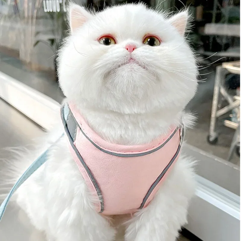 Vest Type Chest Strap Anti-break Free Go Out Cat Walking Rope Pet Dog Leash