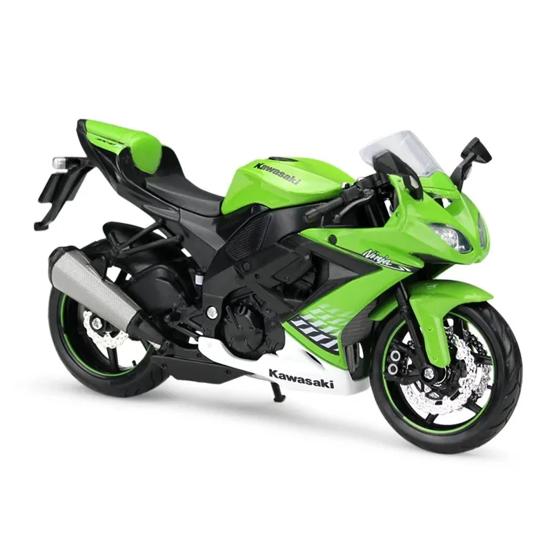Maisto 1:12 نينجا ZX-10R 2010 سبيكة دييكاست نموذج دراجة نارية لعبة امتصاص الصدمات العمل للأطفال الهدايا لعبة دييكاست سبيكة