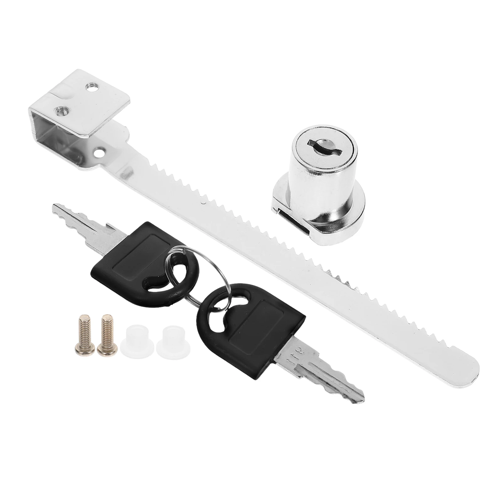

2pcs Glass Locks Chrome Plated Key Mechanism Cabinet Display Case Security Hardware Locker Locks For File Cabinets Cylinder