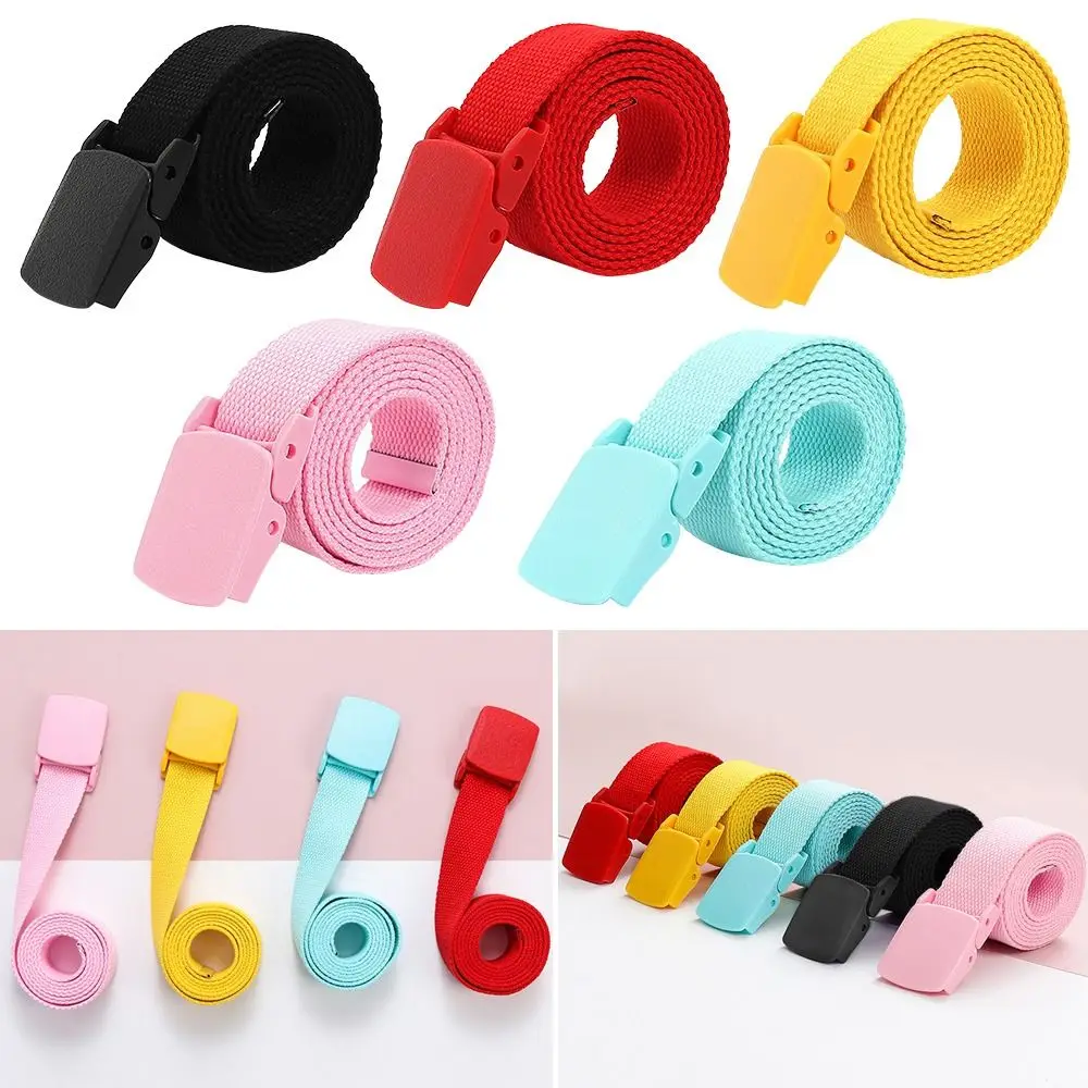 Fashion Plastic Buckle Dress Decoration Casual Waistband Waist Belts Canvas Belts Waist Strap