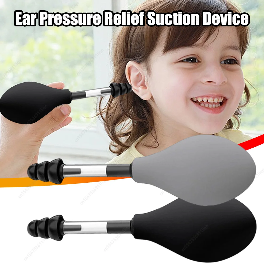 

Ear Pressure Relief Suction Device Soft Comfortable Portable Inner Ear Pressure Tool Natural Headache Relief Tension Reduction