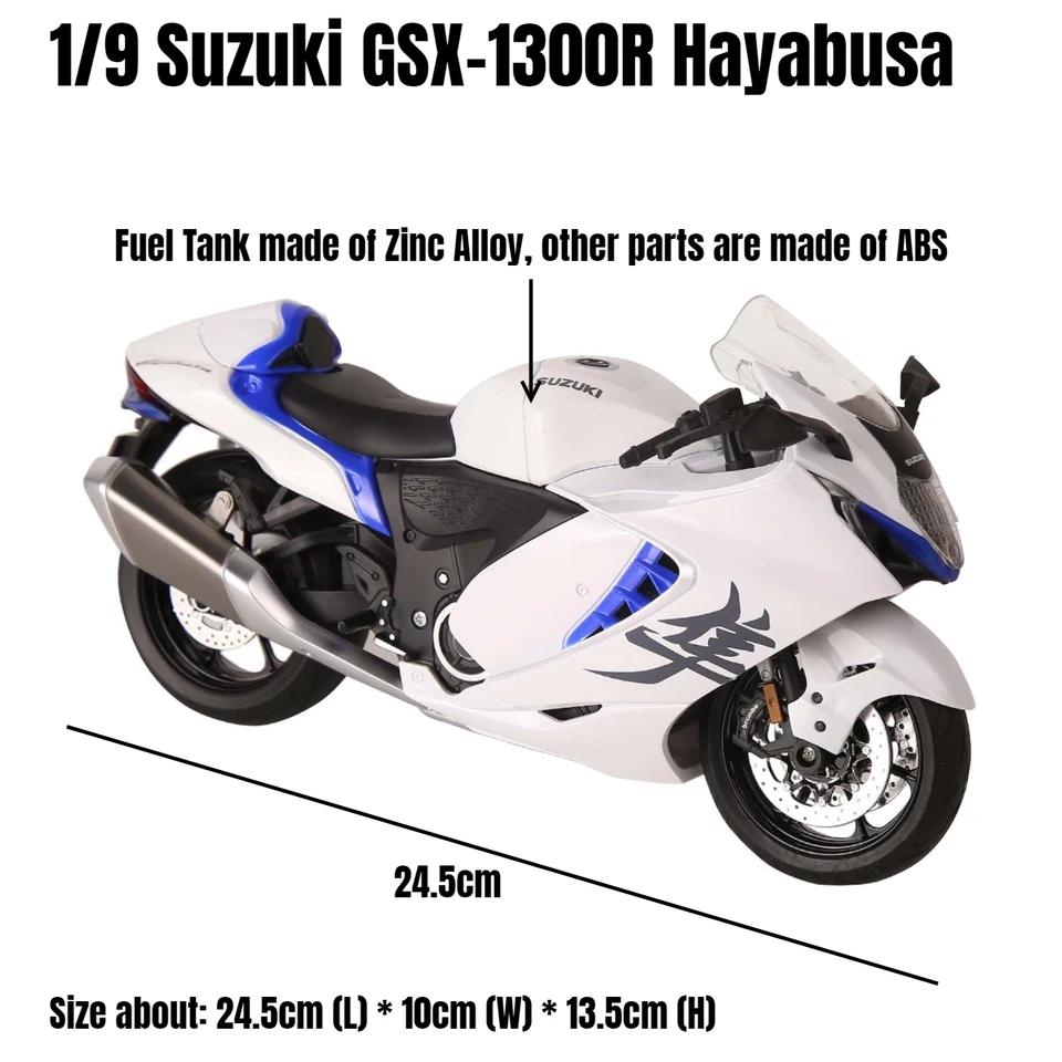 スズキハヤブサ-子供用ミニチュアモーターサイクルおもちゃ,ダイ