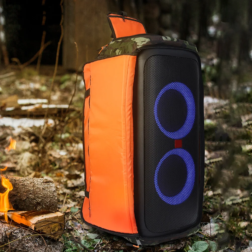 

Speaker Carrying Case Drop-Proof Portable Speaker Carry Tote Bag Backpack Adjustable Strap for JBL Partybox Stage 320 BT Speaker