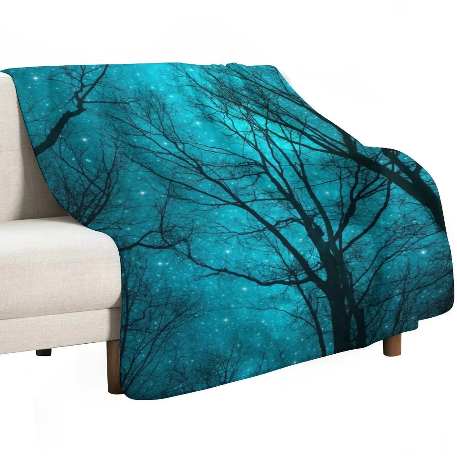 Stars Can't Shine Without Darkness Throw Blanket Bed linens Thins Furry Blankets Sofas Of Decoration Plaid Large Blankets