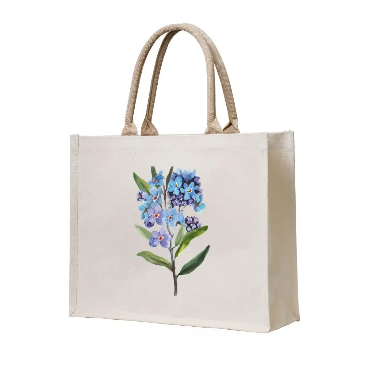 

forget me not Tote Bag Canvas bag shopping bag Shopper cute tote