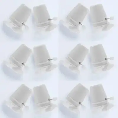 12 szt. Mechanizmów nakręcanych do robotów, mini części do chodzenia na nogach, akcesoria do majsterkowania, mechanizm nakręcany, elementy do rękodzieła z gliny, naprawa i montaż