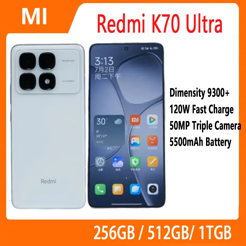 مراجعة تفصيلية لهاتف Xiaomi Redmi K70 Ultra: الأداء، البطارية، والتصميم