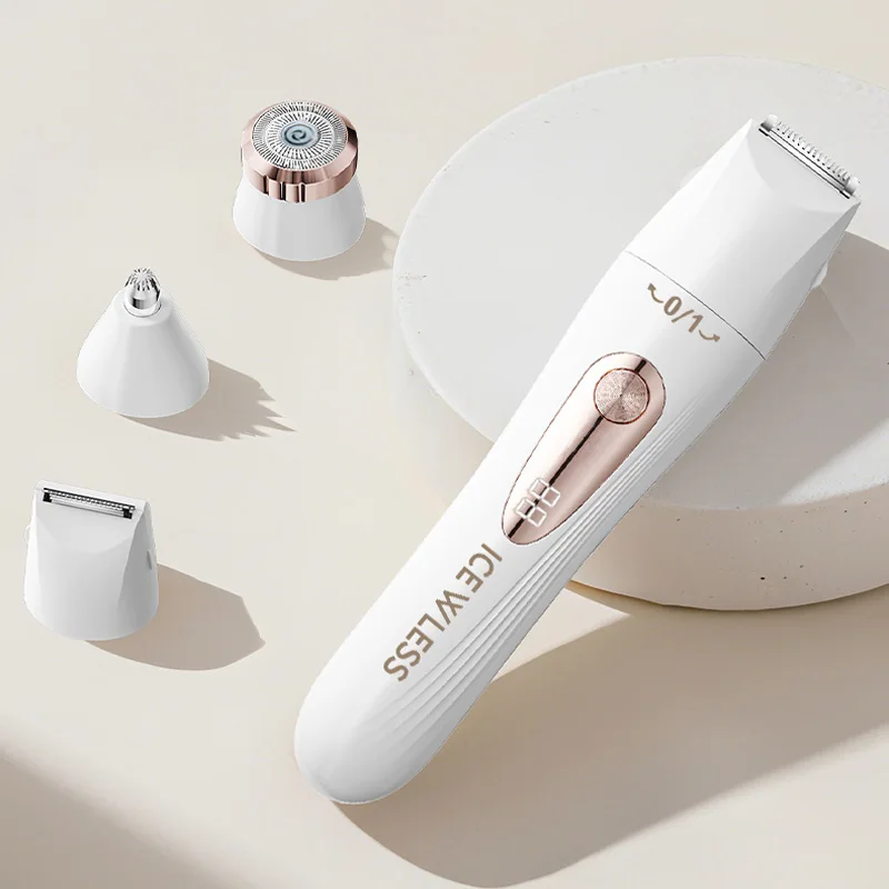 A Multifunctional Shaver, Home Underarm Hair Removal Device, Women's Home Eyebrow Trimmer, Nose Hair Remover