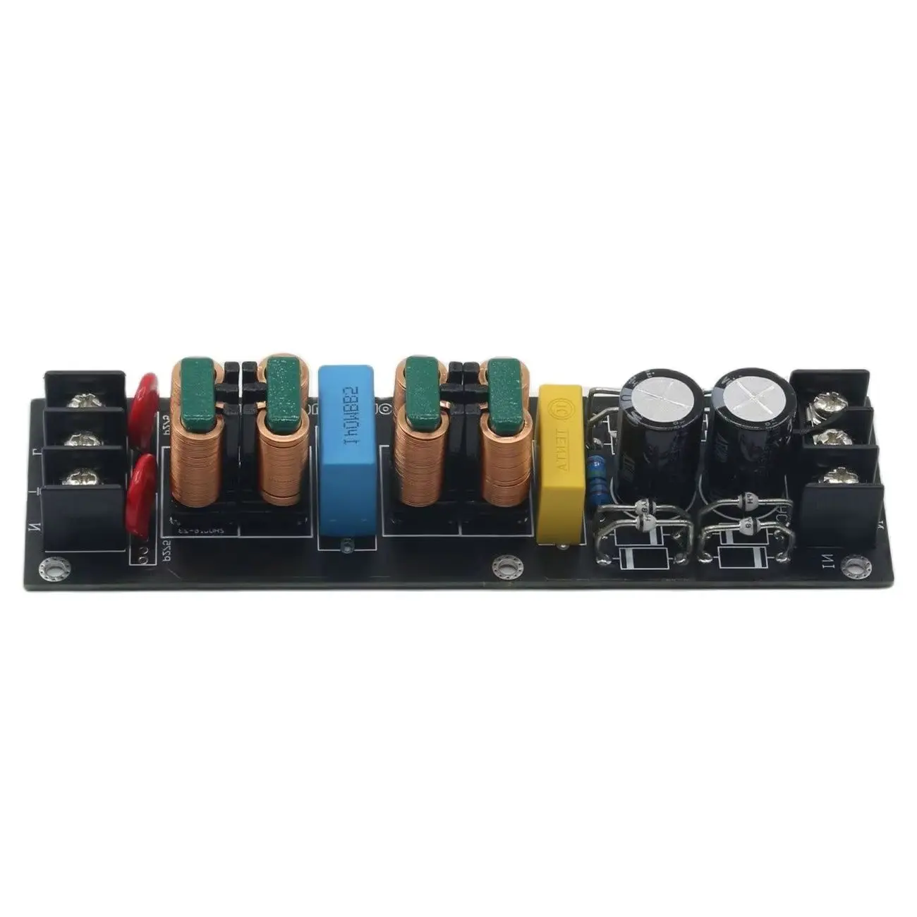 New 2000W 15A EMI Power Filter Module AC110V-265V High Efficiency DC Power Supply Filter DIY Audio Sound Home Amplifiers