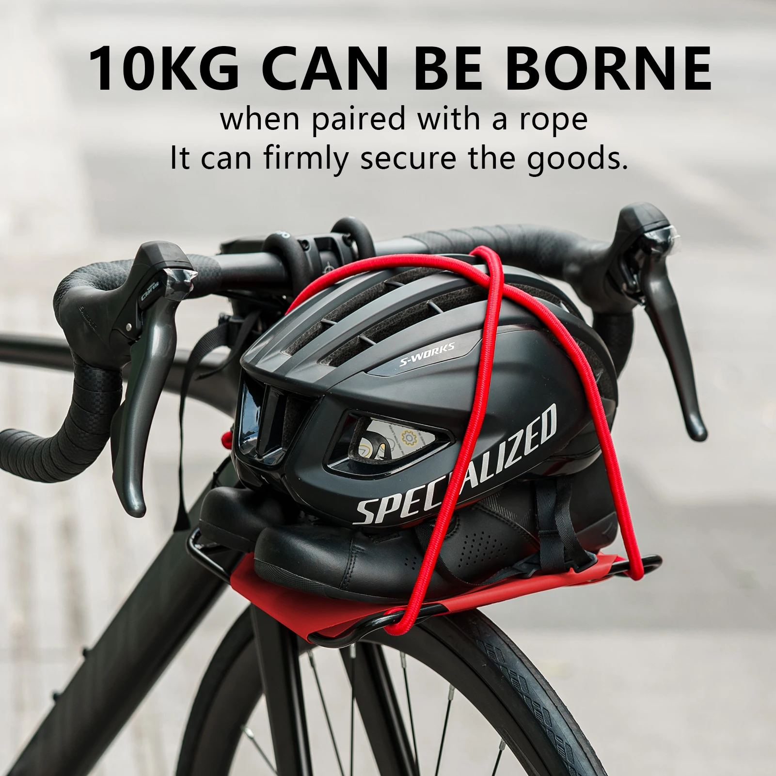 OFFBONDAGE Bicycle Front Rack Aluminum Alloy Cargo Luggage Carrier Rack For Mountain Bike Electric Bike Road/Folding Bike