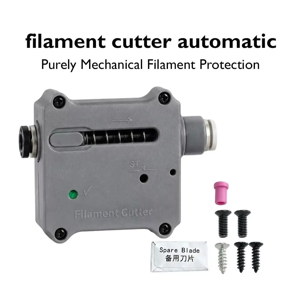Anti Jam 3D Printer Filament Cutter PLA Automatic Filament Kit DIY Durable FC Diverter Filament Cutter for Bambu Lab