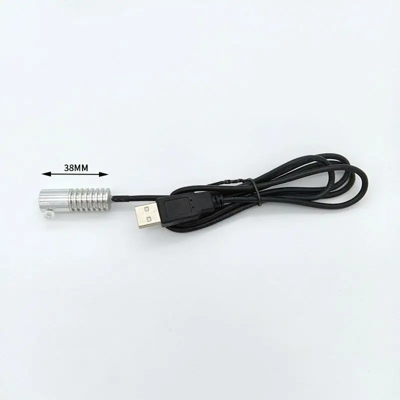 Imagem -03 - Mini Usb Powered Led Fonte de Luz Iluminador para Brilho Lateral Iluminação de Fibra Óptica Uso Doméstico e Automóvel Atmosfera Interior dc 5v 1.5w