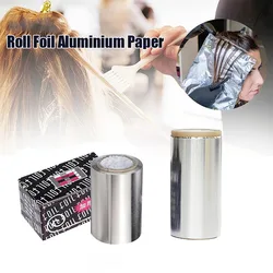 1 Roll of Hair Coloring Tin Foil Hairdressing Perm Modeling Tool Aluminum Foil Sheets Hair Coloring Tin Foil Salon Hair Dye Tool