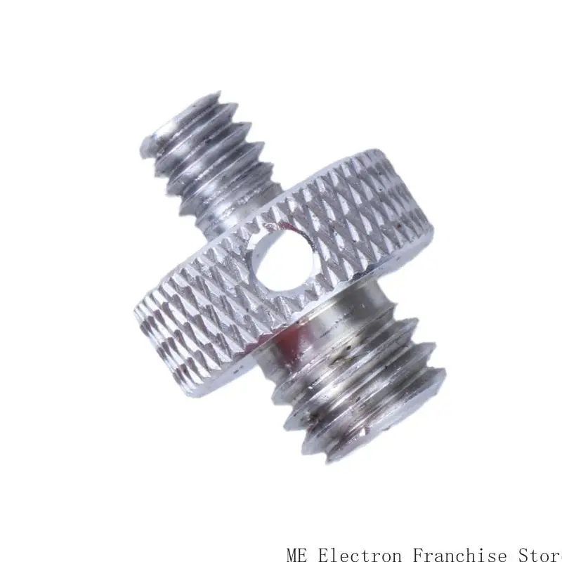 T5EA 1/4 ~ 3/8 인치 1/4 ~ 1/4 카메라 변환 나사 수컷에서 수컷 어댑터 나사 사진 액세서리 카메라 나사