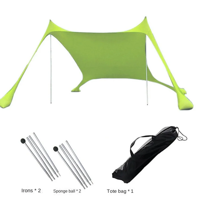 Camping Tent Winddicht Pop-Up Luifel Buiten Strand Zon Schaduw Uv Ultralichte Strand Luifel Tenten Voor Camping Vissen Picknicks