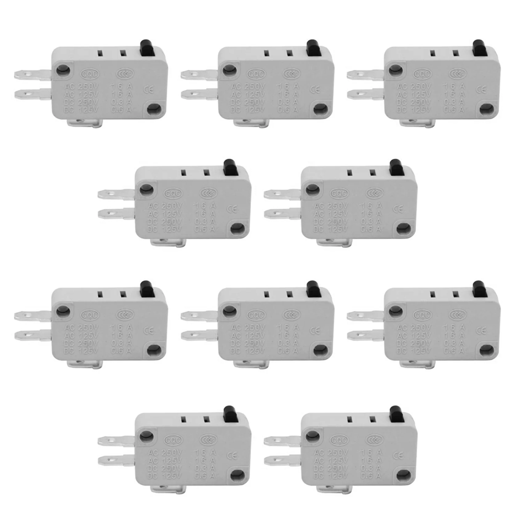 A005-50Pcs Universal Microwave Door Oven Freezer Micro-Type Limit Switch Series AC/DC 125V 250V V-15-1C25 Snap Action