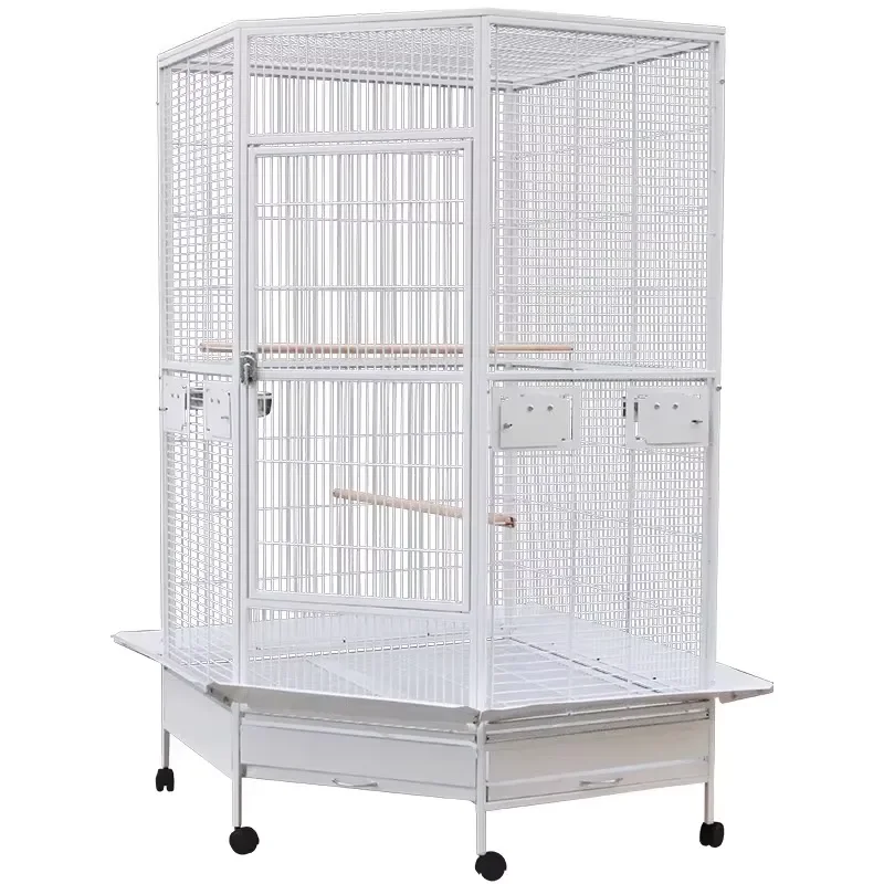 8501 Wholesale Cheap Iron Pet Bird Cage Parrot Cage for Sale