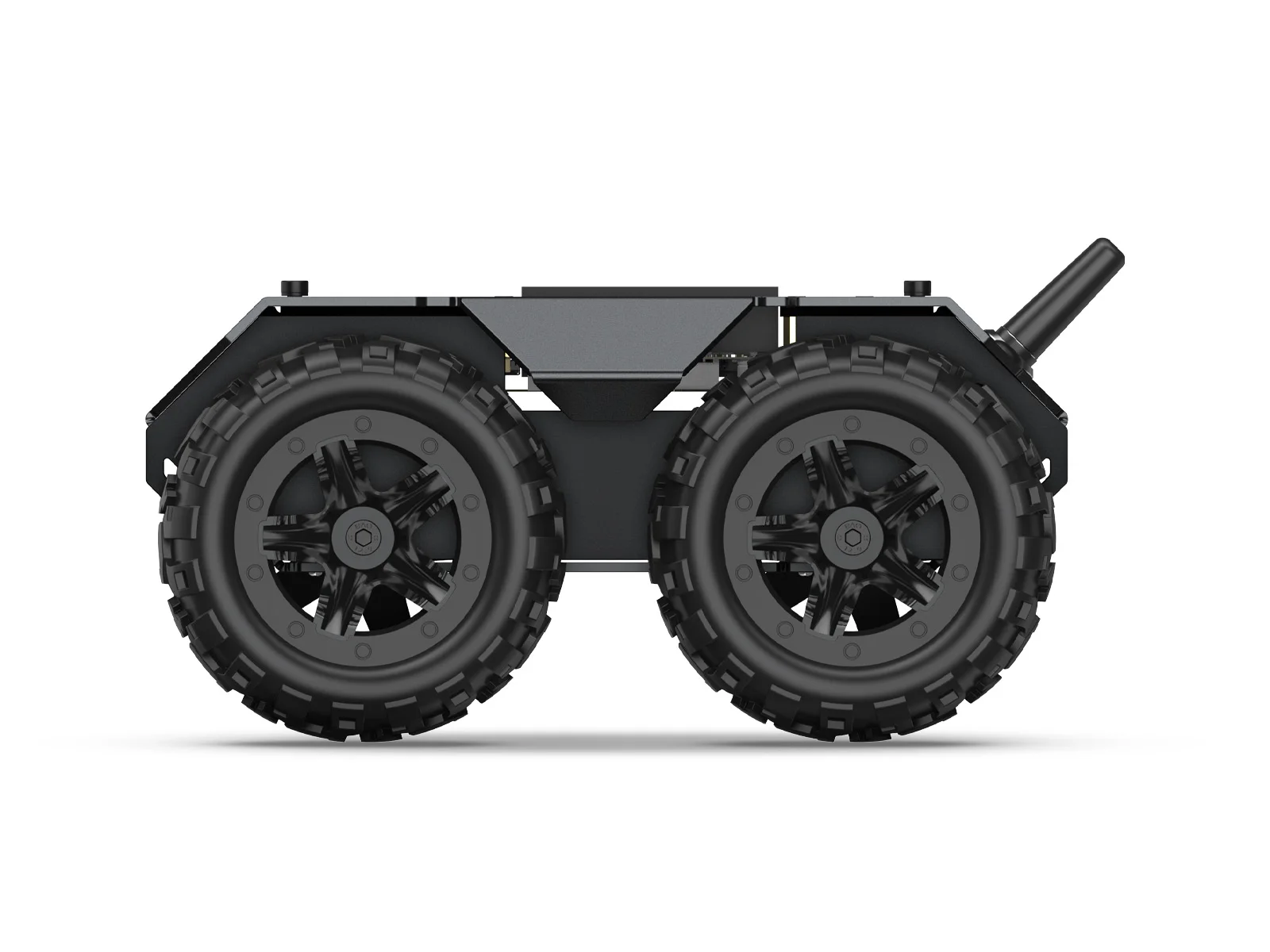 Waveshare WAVE ROVER 유연하고 확장 가능한 4WD 모바일 로봇 섀시, 라즈베리 파이 자동차, 풀 메탈 바디, 로봇 자동차