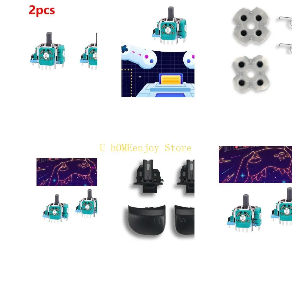 B0KF 3D Analog Joystick Repair For Controller Analog Joystick Model Repair Screwdriver Accessories